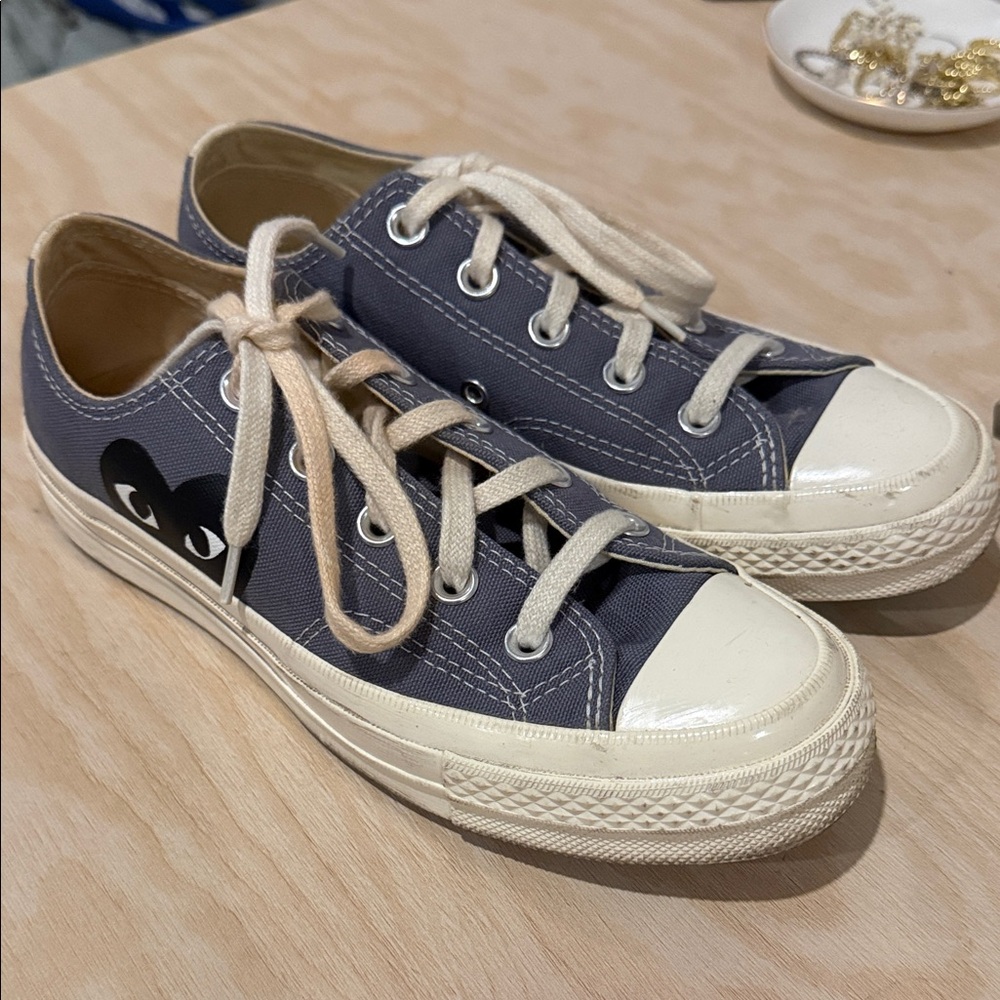 Converse Kids Sneakers in Gray and White